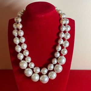 🟡 VINTAGE ZOE & LILLA RENAISSANCE STATEMENT NECKLACE